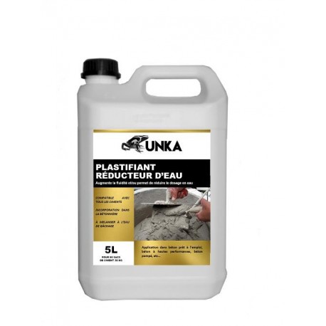 PLASTIFIANT REDUCTEUR D'EAU 5L